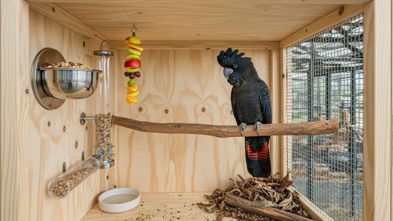 Buy Baudin’s Black Cockatoo