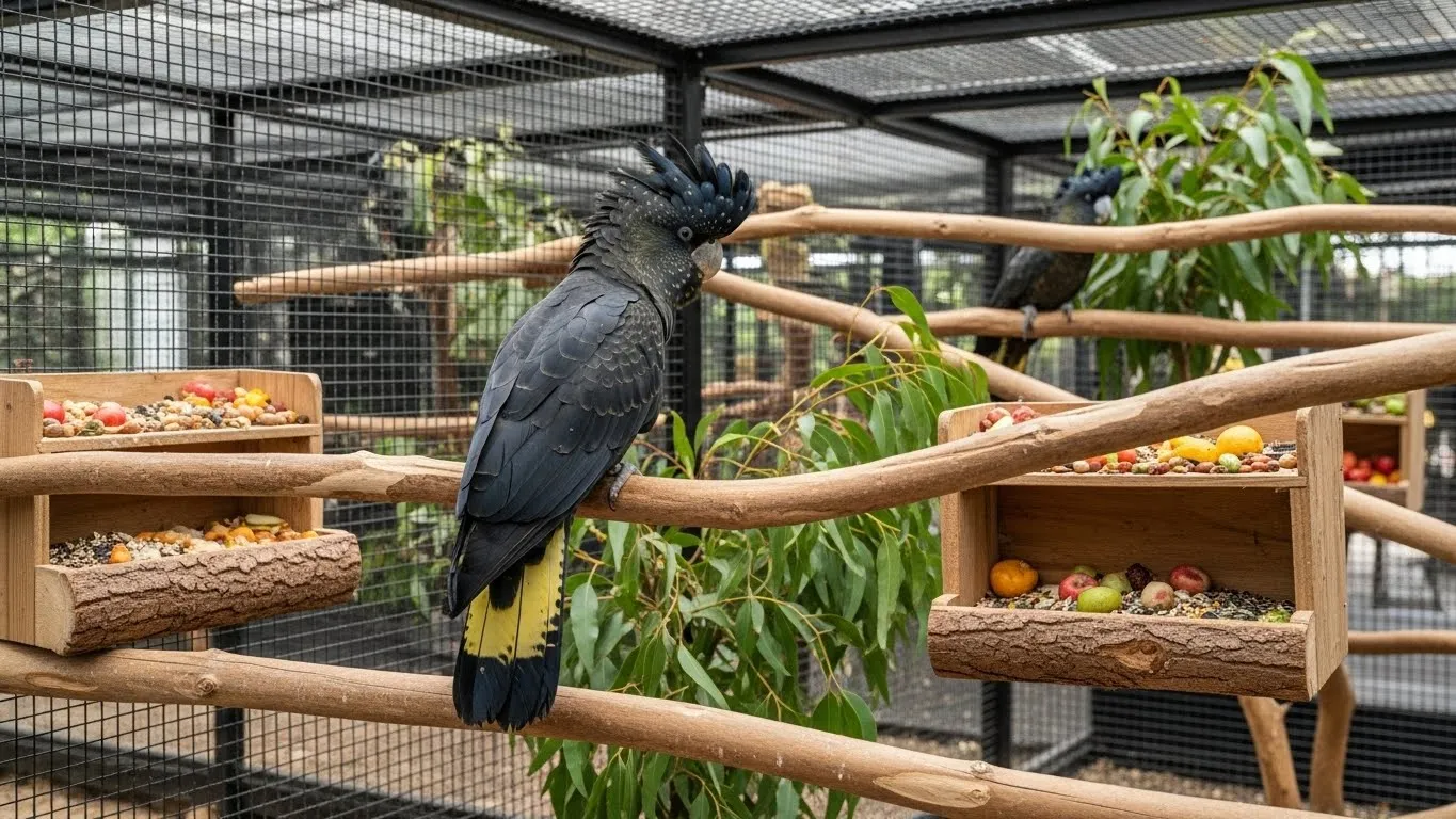 Carnaby’s Black Cockatoo for sale