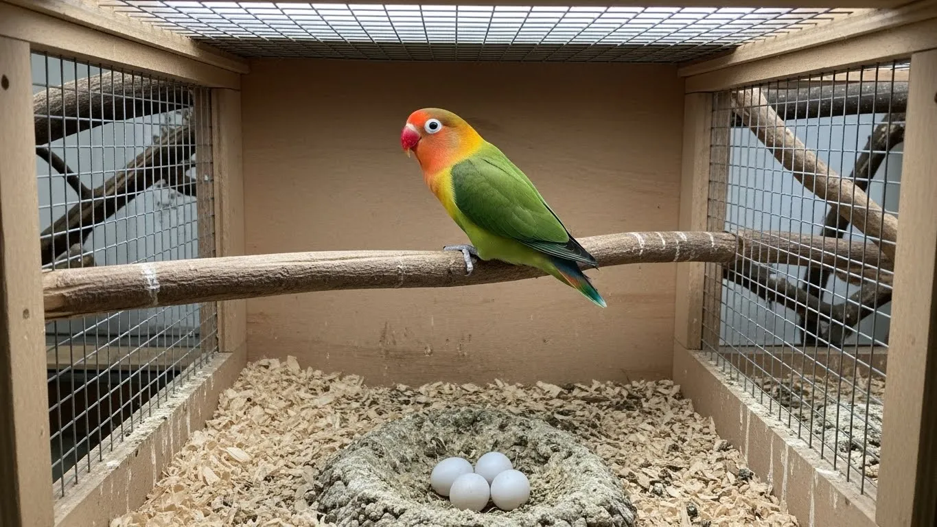 Lovebird Parrot Eggs for sale