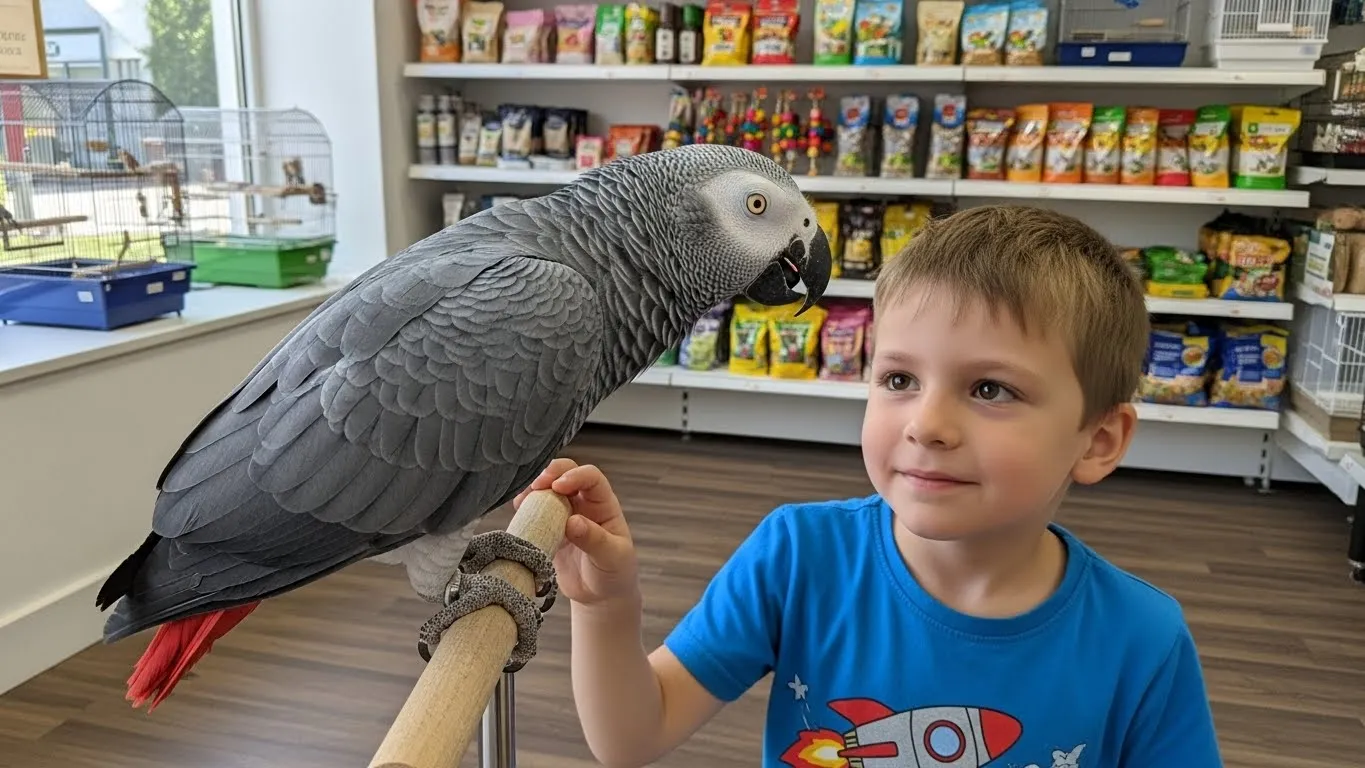 Talking African Grey Parrots for sale