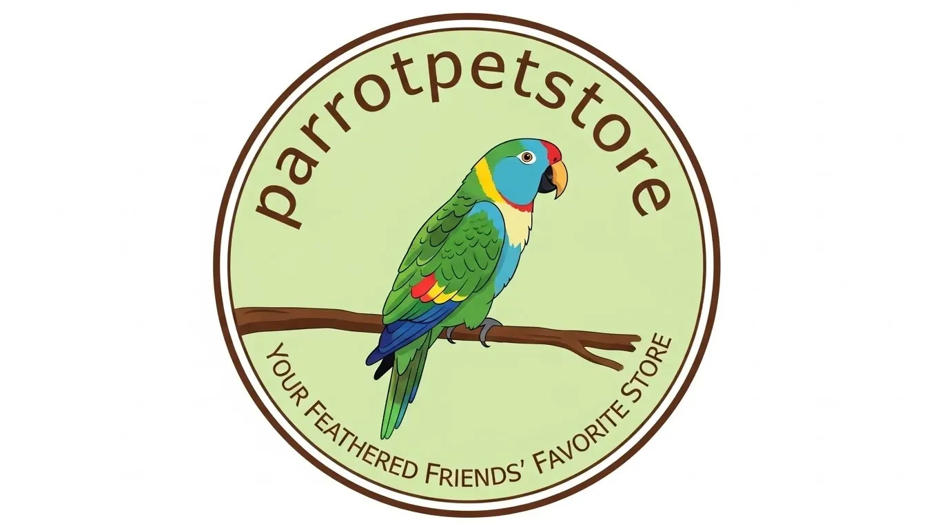 Parrot Pets Store Logo